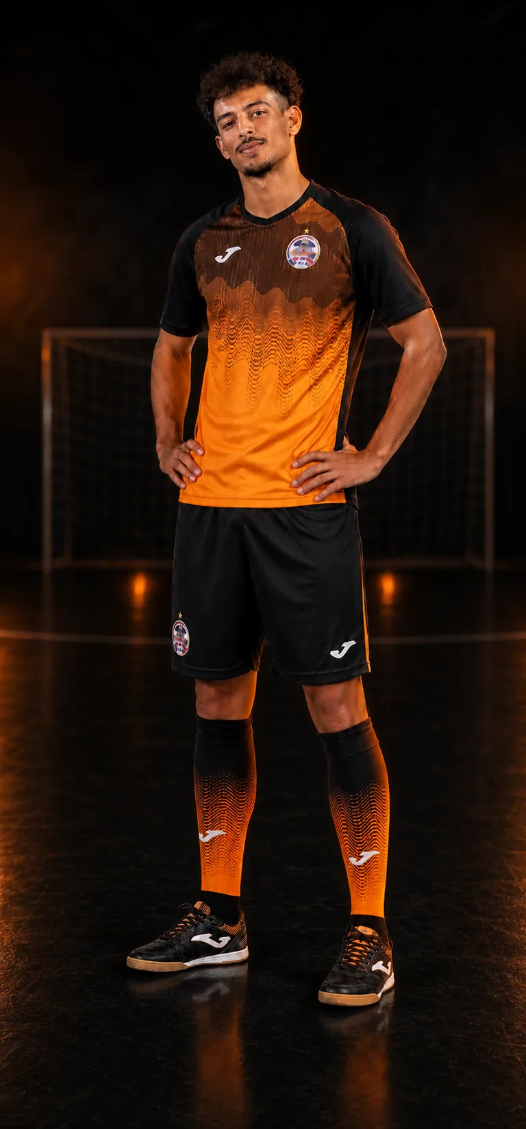 Portrait en pied de JOUEUR 05 sous les couleurs du Futsal D’Igny