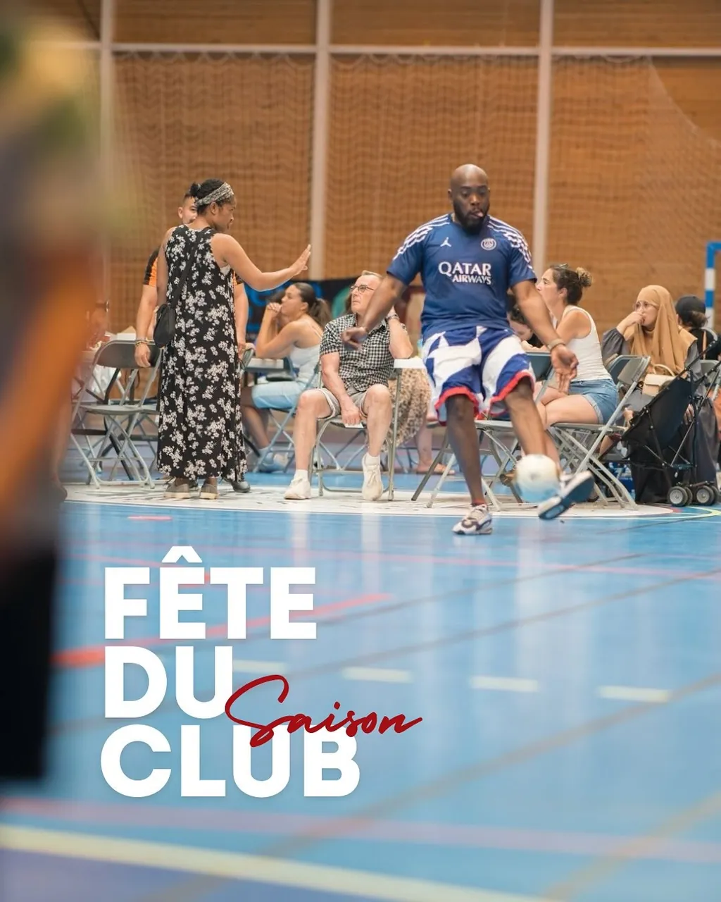 Membres du Futsal D’Igny participant ensemble à un événement du club